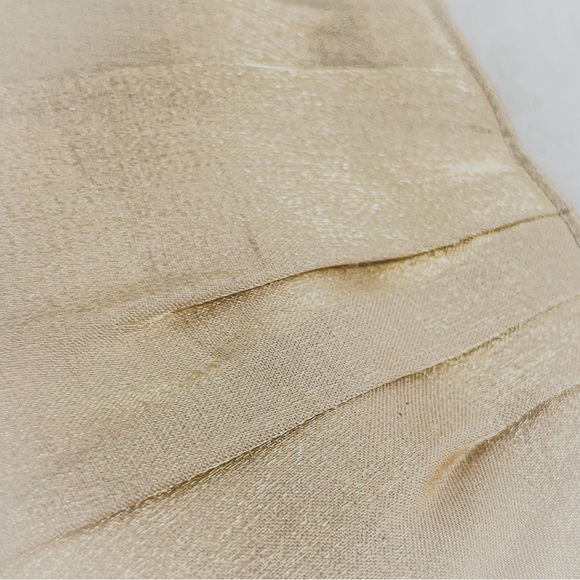 Nitebags Metallic Gold Fabric Clutch - NWOT - Picture 7 of 9